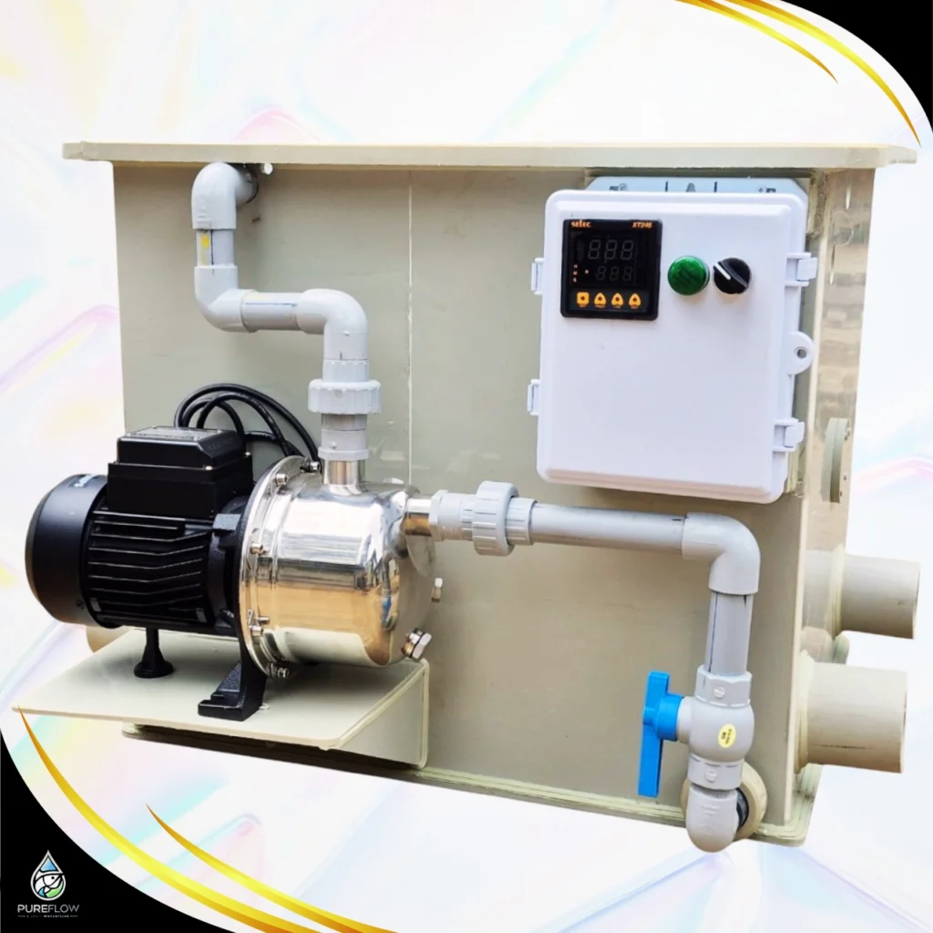 Drum Filter Fish Pond
