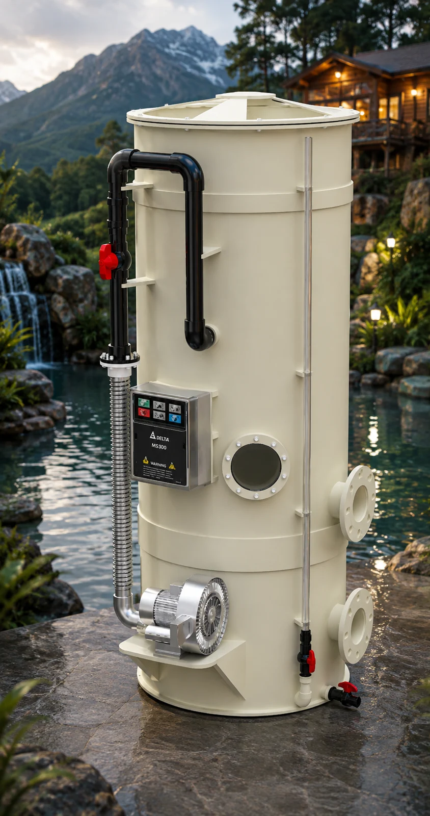 Degassing Towers alternative equipment configuration